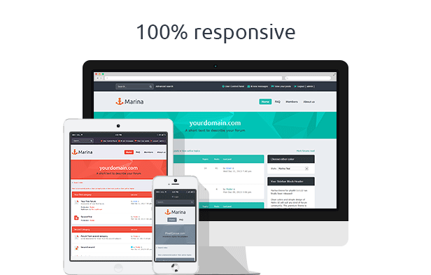 Marina — Responsive & Retina Ready phpBB3 Theme - 1