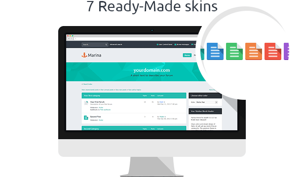 Marina — Responsive & Retina Ready phpBB3 Theme - 3