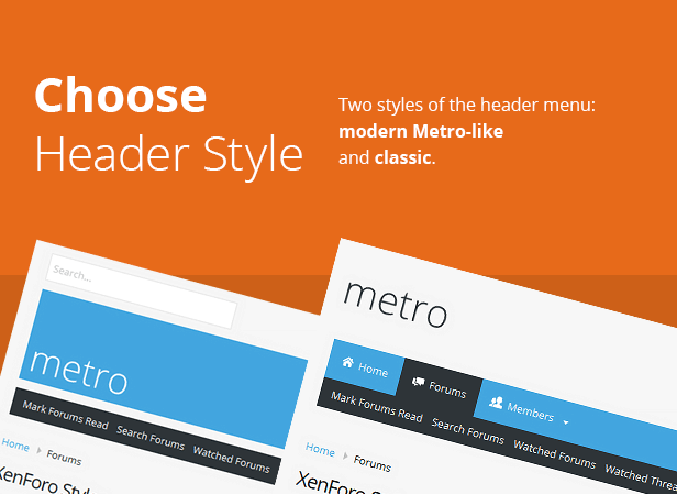 Metro — XenForo Responsive & Retina Ready Theme - 4